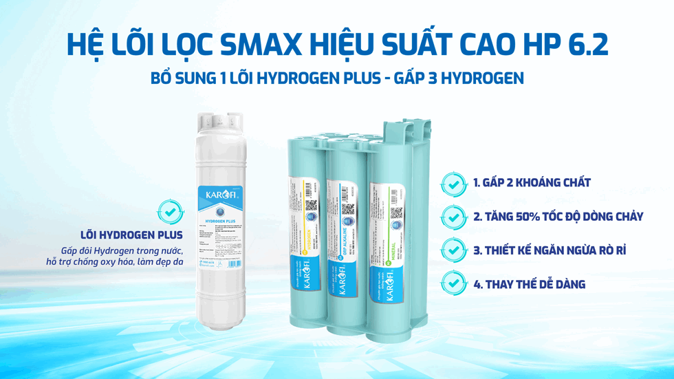 Máy lọc nước Karofi KAQ-D20